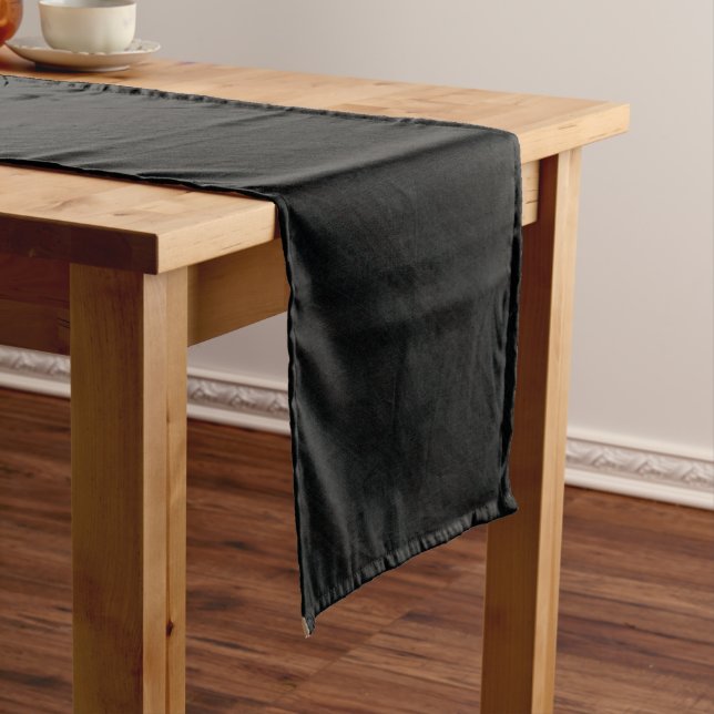 Acceptance | Dark Eclectic Texture Medium Table Runner (In Situ)