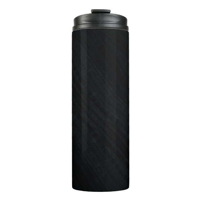 Acceptance | Dark Eclectic Texture Thermal Tumbler (Front)