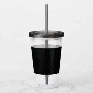Acceptance | Dark Geometric Texture Acrylic Tumbler