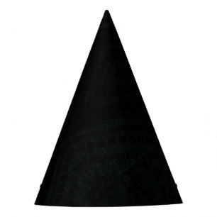 Acceptance   Dark Geometric Texture Party Hat