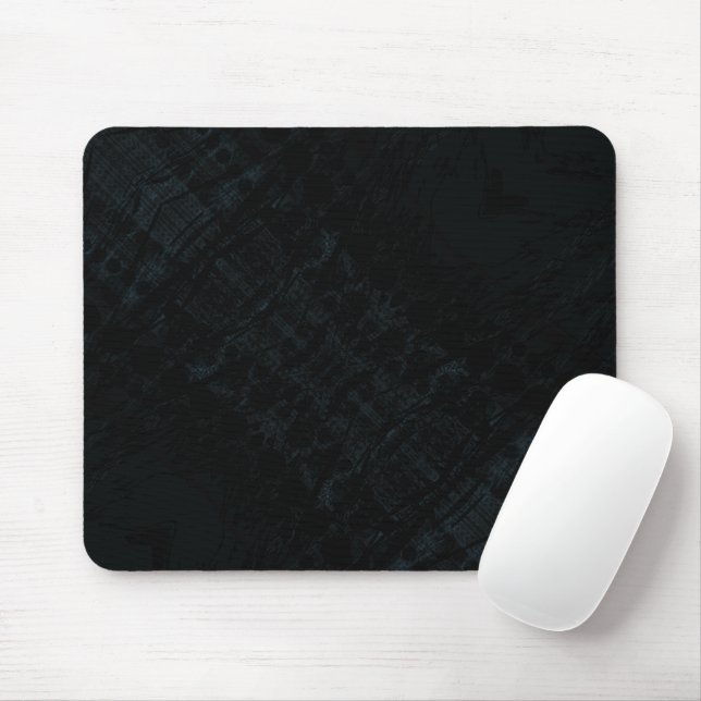 Acceptance | Dark Shibori Texture Mouse Pad (With Mouse)