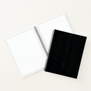 Acceptance   Dark Shibori Texture Notebook