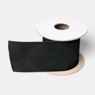 Acceptance   Dark Shibori Texture Satin Ribbon