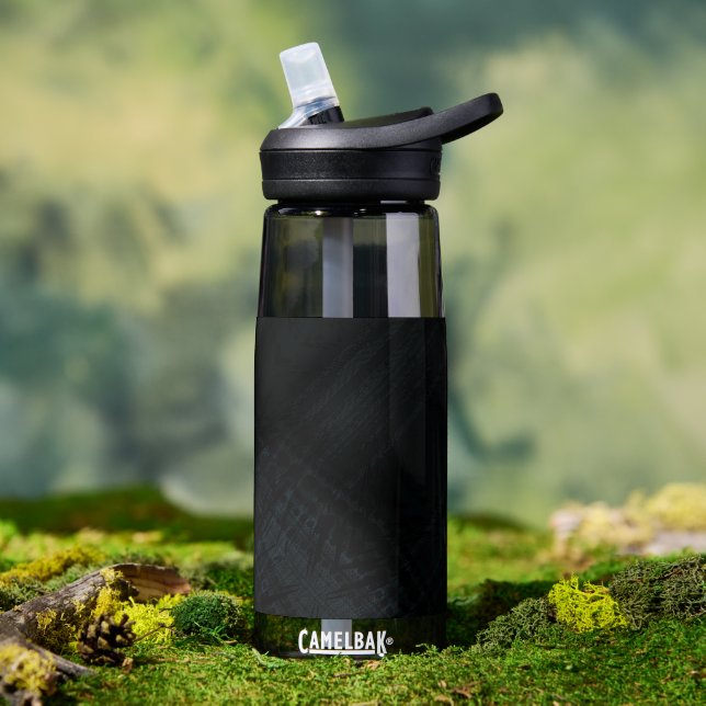 Acceptance | Dark Shibori Texture Water Bottle (Outdoor)