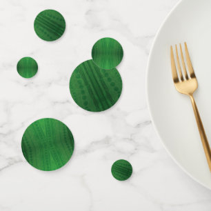 Acceptance   Green Eclectic Boho Pattern Confetti