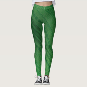 Acceptance   Green Eclectic Boho Pattern Leggings