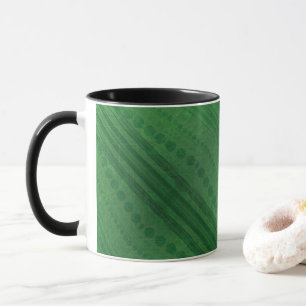 Acceptance   Green Eclectic Boho Pattern Mug