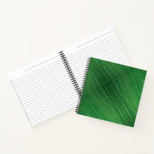 Acceptance   Green Eclectic Boho Pattern Notebook