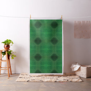Acceptance   Green Meditation Medallions Fabric