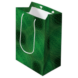 Acceptance   Green Meditation Medallions Medium Gift Bag