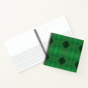 Acceptance   Green Meditation Medallions Notebook
