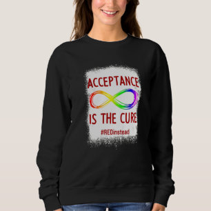 Acceptance Is The Cure Autism Awareness Sweatshirt