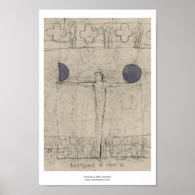 Acceptance of what is. poster (Front)