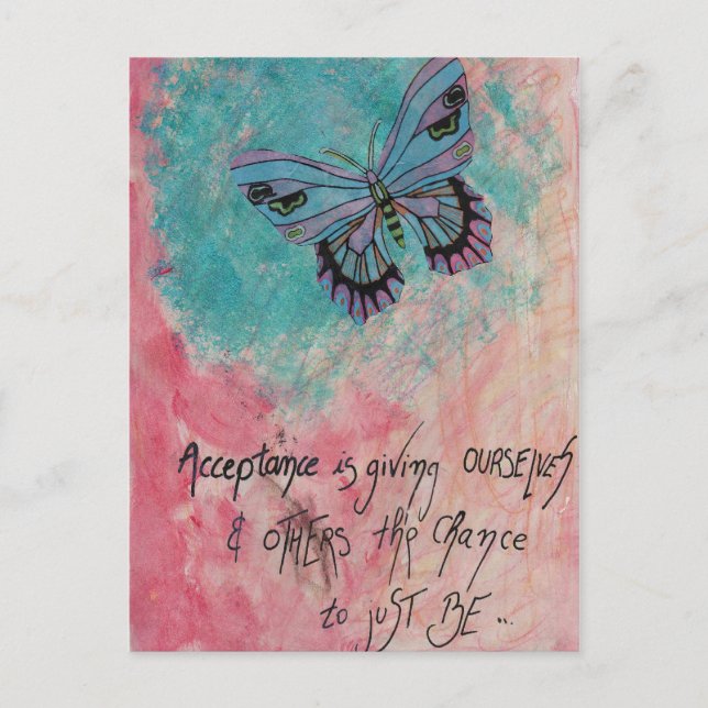 Acceptance postcard (Front)