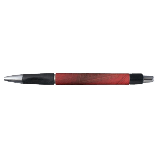 Acceptance | Red Eclectic Boho Pattern  Pen (Front)