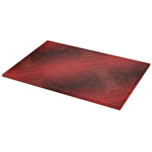 Acceptance Red Meditation Medallions Cutting Board