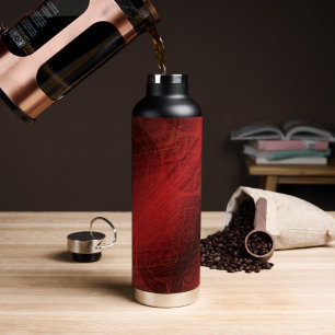 Acceptance   Red Meditation Medallions Water Bottle