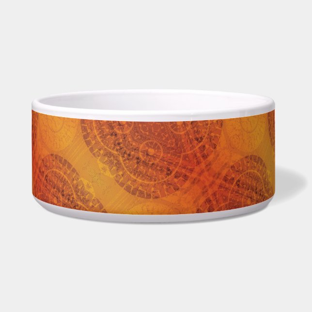 Acceptance | Red Orange Yellow Boho Medallions (Front)