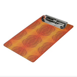 Acceptance Red Orange Yellow Boho Medallions Mini Clipboard