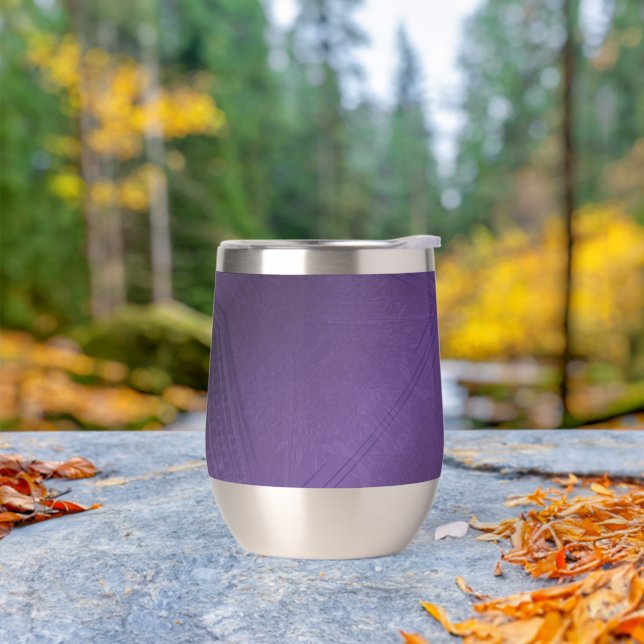 Acceptance | Violet Eclectic Boho Pattern (Outdoor)