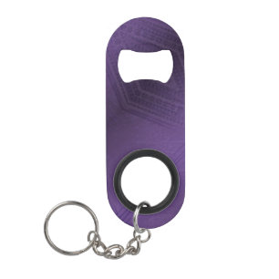Acceptance Violet Eclectic Boho Pattern Keychain Bottle Opener