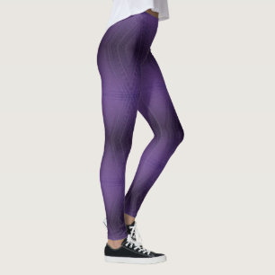 Acceptance   Violet Eclectic Boho Pattern Leggings