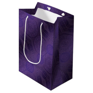 Acceptance   Violet Meditation Medallions Medium Gift Bag
