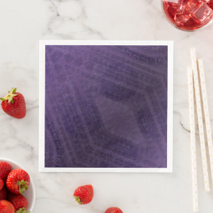 Acceptance Violet Meditation Medallions Napkin