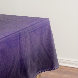 Acceptance Violet Meditation Medallions Tablecloth