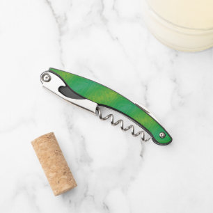 Acceptance Yellow Green Blue Shibori Pattern Corkscrew