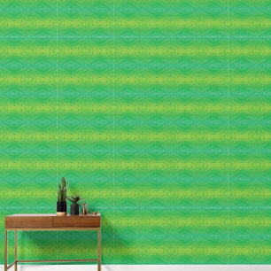 Acceptance Yellow Green Blue Shibori Pattern Wallpaper