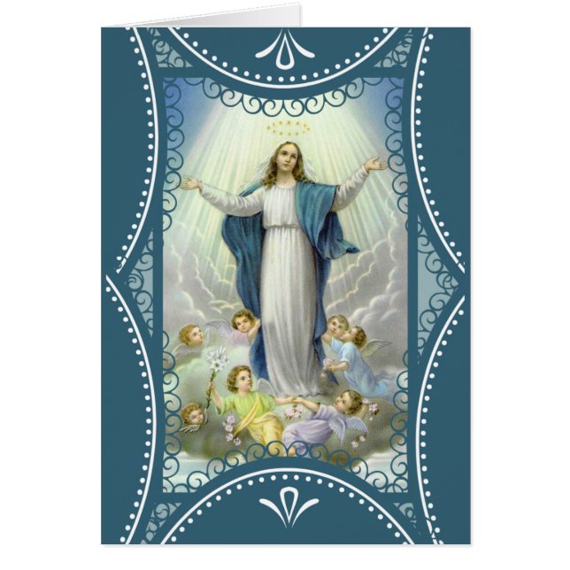 Acceptation des anges bénis de Vierge Marie (Devant)