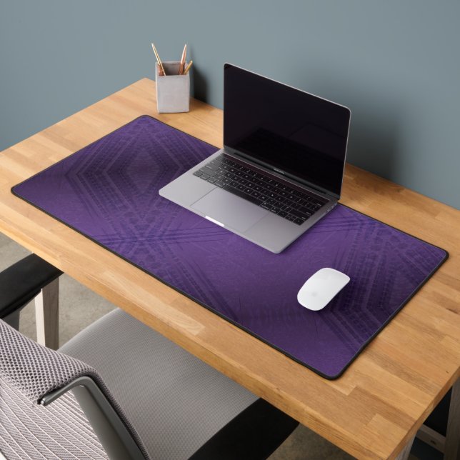 Acceptation | Motif Boho violet écectique (Bureau 2)