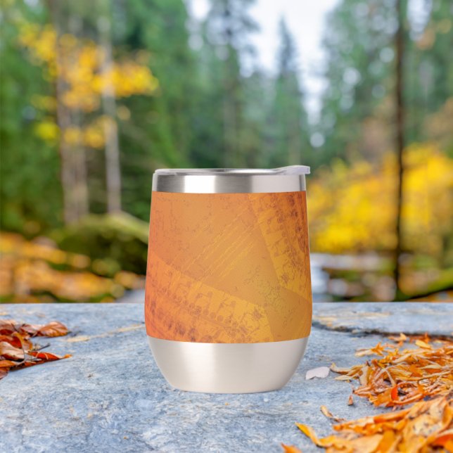 Acceptation | Motif de Shibori rouge orange jaune (Extérieur)