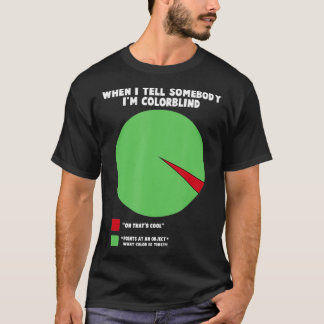 Accepted Colorblind Color Blind Love geek fo gift  T-Shirt