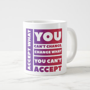 Accepter - Cadeau Jumbo Mug