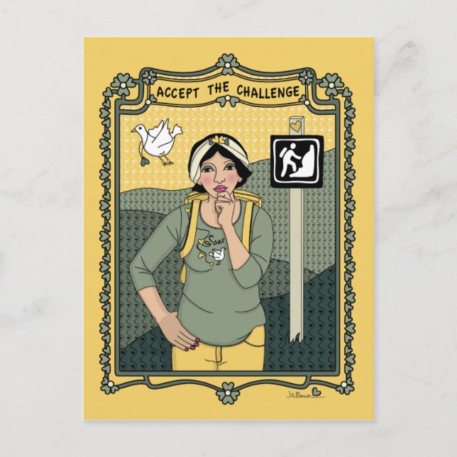 Accepter La Carte Postale Challenge_C_ (Devant)