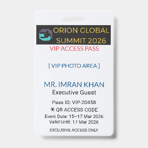Access Badge Identification Conference