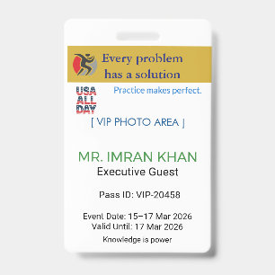 Access Badge Identification Conference_update