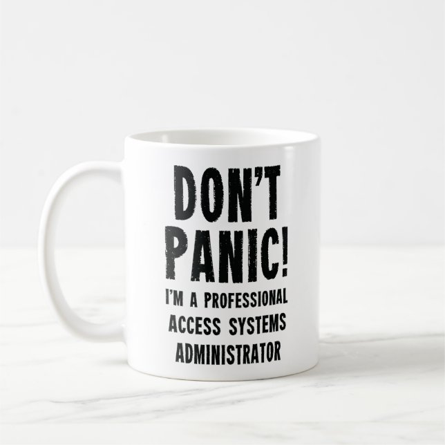 Access Systems Administrator Coffee Mug (Left)
