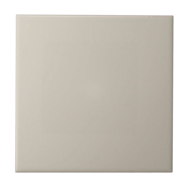 Accessible Beige Solid Colour Tile (Front)