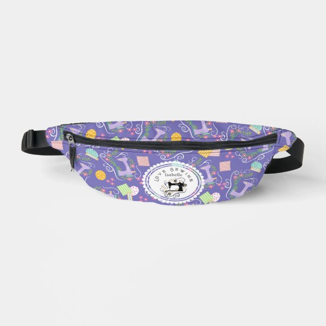 Accessoires de couture violets d'amour (Recto)