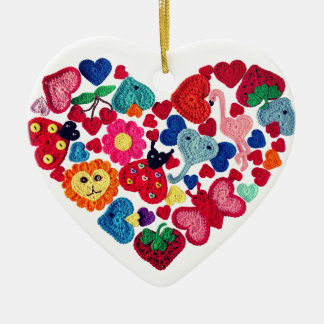 Accessoires de Crochet Ornement cardiaque