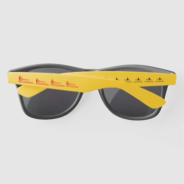 Accessoires McFly Lunettes de soleil en plastique (Dos)
