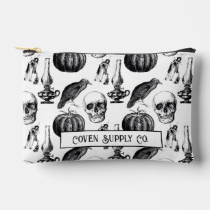 Accessoires Pochette à fermeture éclair Crâne & Sorcière