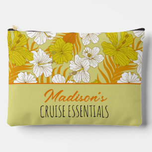 Accessoires Pochette à fermeture éclair Fleurs tropicales Croi