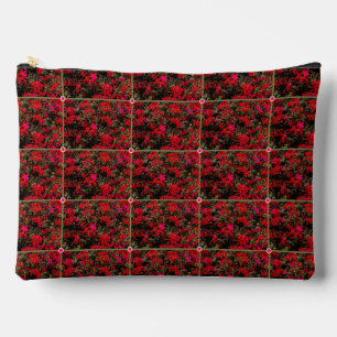 Accessoires Pochette Accessoire à Motif de Grille Florale Abst
