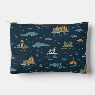 Accessoires Pochette de voyage à motif vintage
