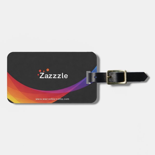 Accessories Luggage Tags Custom (Front Horizontal)