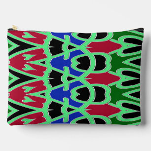 Accessory Pouch, A trendy multicolor design Acces Pouch